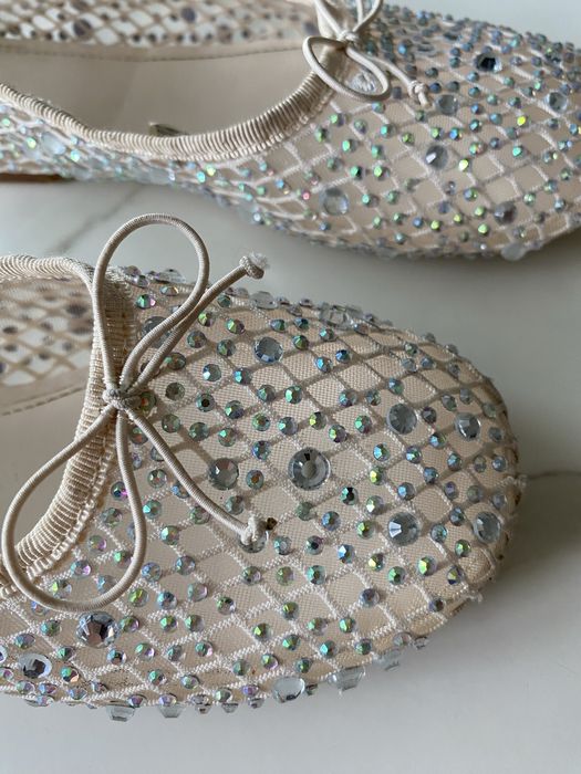 Buty baleriny świecące cekiny zara rozmiar 29
