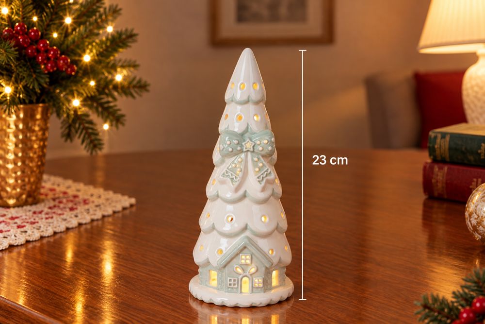 Decoracao de natal com led
