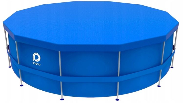 Zestaw Basen Basenik Ogrodowy Stelażowy Avenli 305x76cm 18w1