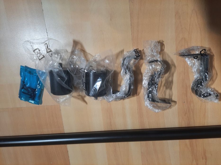 Karnisz Amazon basics 130cm czarny