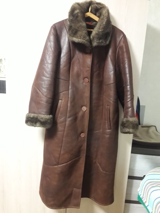 Дублёнка женская искусственная  54р.