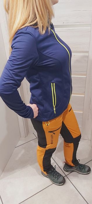 Damski softshell trekkingowy, turystyczny r.S