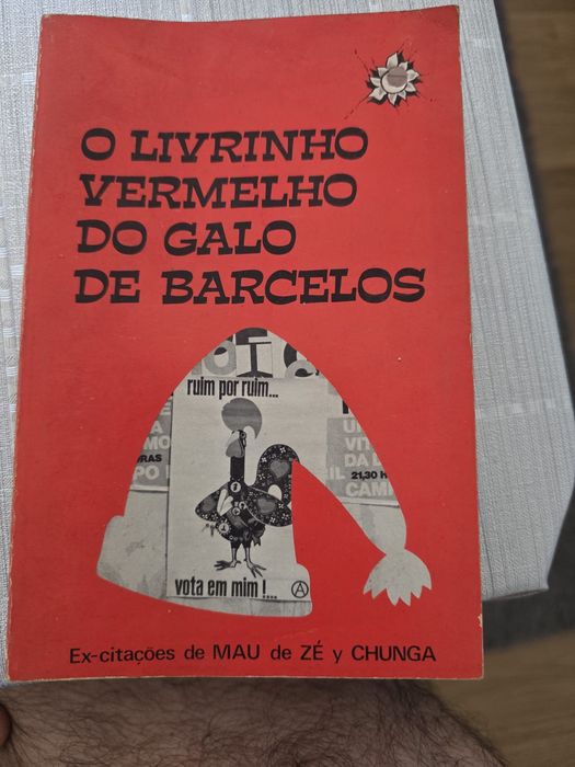 O Livrinho Vermelho do Galo de Barcelos — Ex-citações de Mau de Zé y Chunga (1975, 1.ª edição)