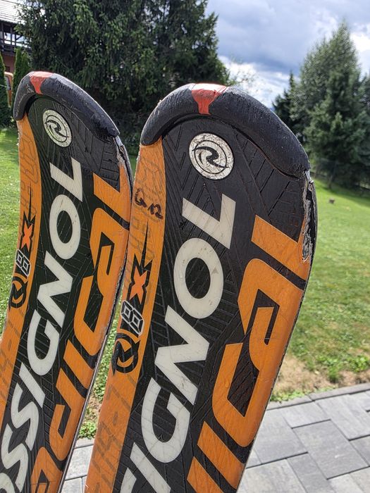 Narty Rossignol 174cm + buty Head 45