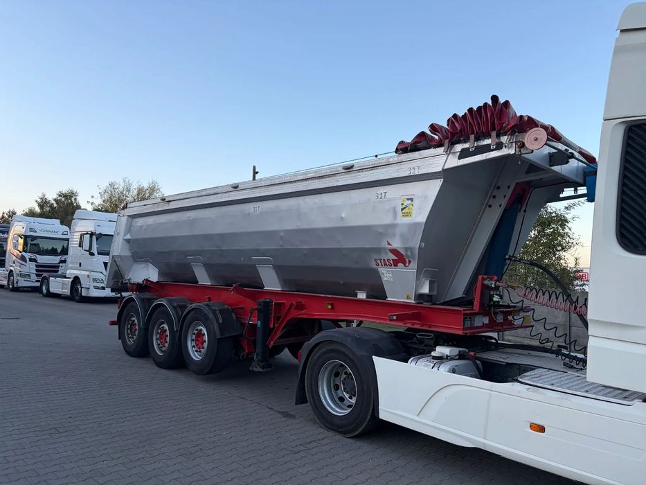 Stas 28M3 Cała Aluminiowa  Sprowadzona Oś Podnoszona