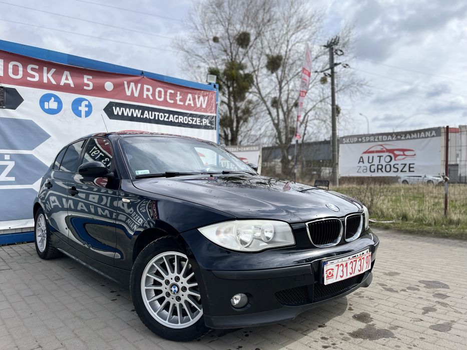 BMW 116 1.6 Benzyna//2006//Alufelgi//5 Drzwi//HAK//Zamiana