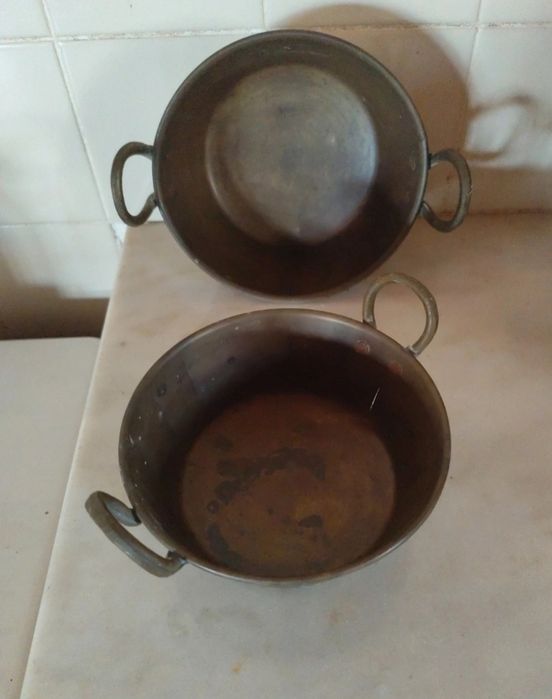 Tachos em bronze