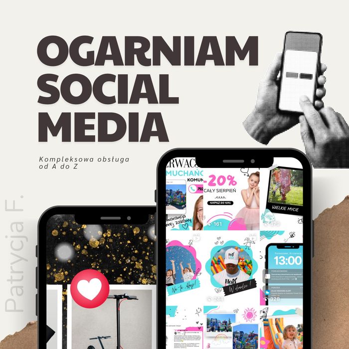 Profesjonalne prowadzenie social media i kreacja wizerunku firmy