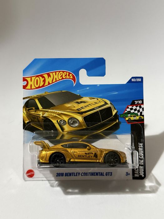 Miniatura Hot Wheels 2018 Bentley Continental GT3