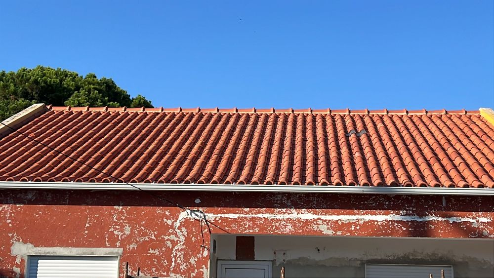 Telha lá antigas lavadas impecáveis
