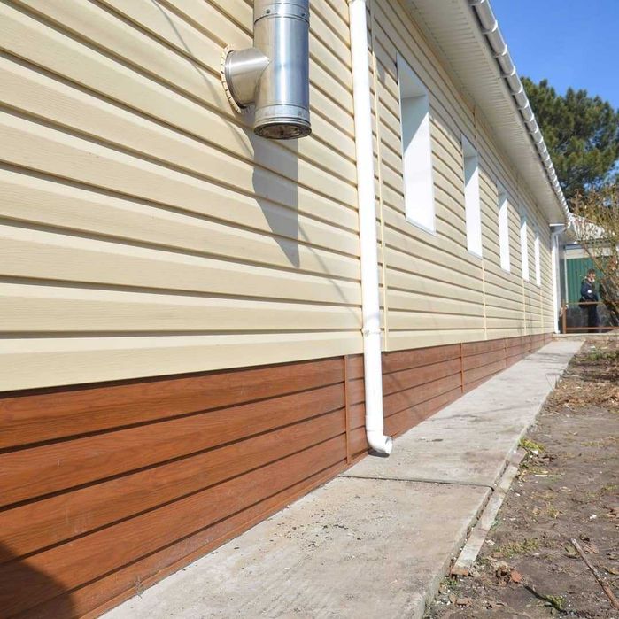 Сайдинг (Євробрус, Блок-хаус, корабельна дошка)