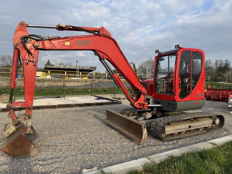 2014 rok WACKER NEUSON 75Z3 minikoparka koparka JCB kubota Bobcat Cat yanmar volvo komatsu