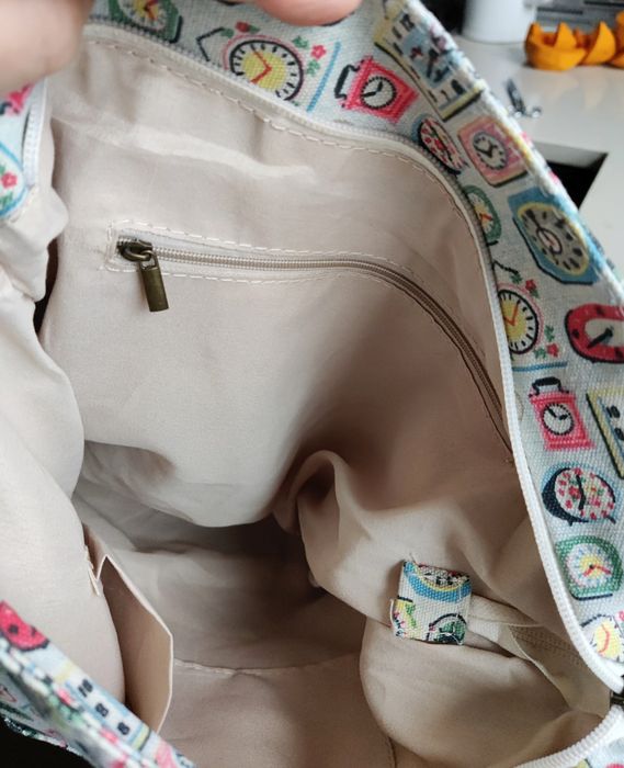 Retro budziki - torebka /worek hobo