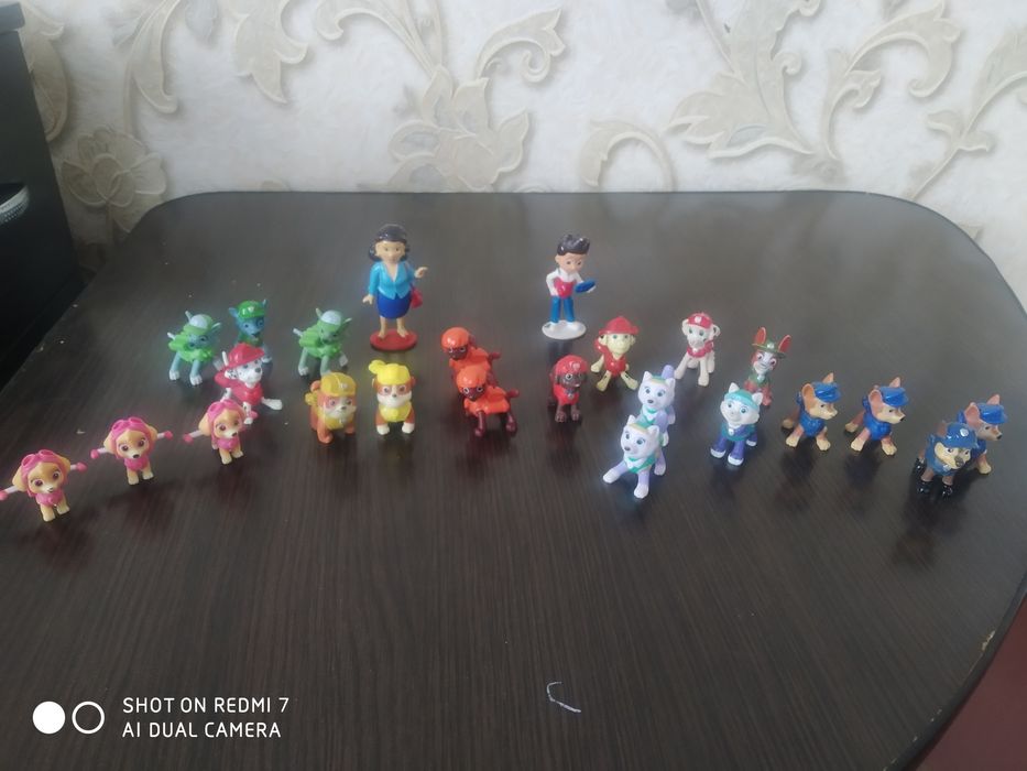 Фігурки щенячі патруль
