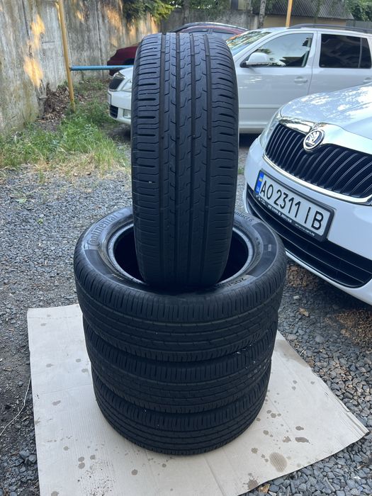 Продам літню резину майже нова  CONTINENTAL Eco Contact 6 розмір 205/55R16  в хорошому стані