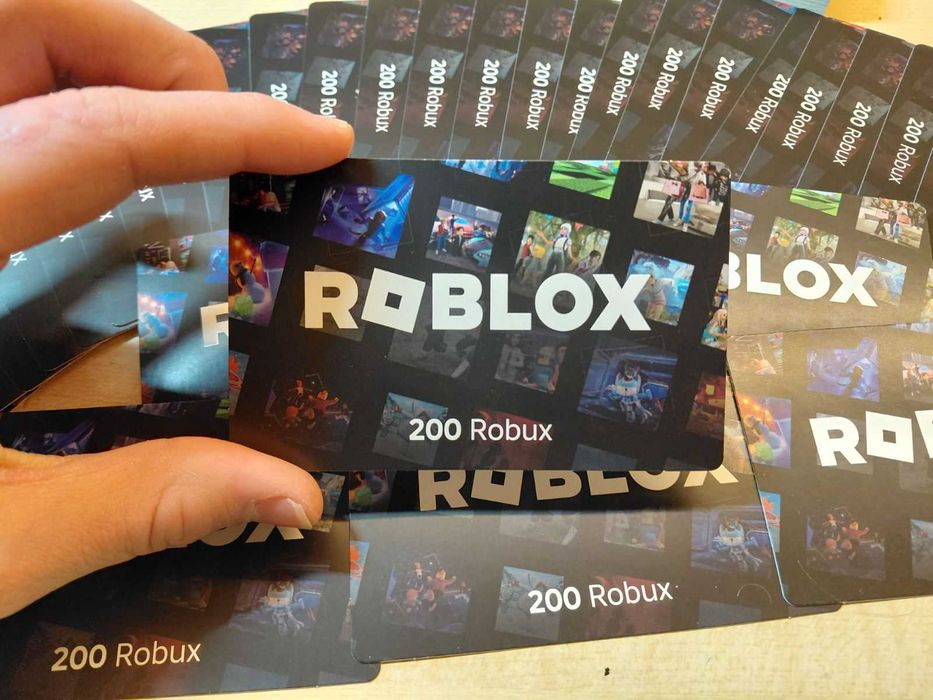 Подарункові картки роблокс (1600 robux)
