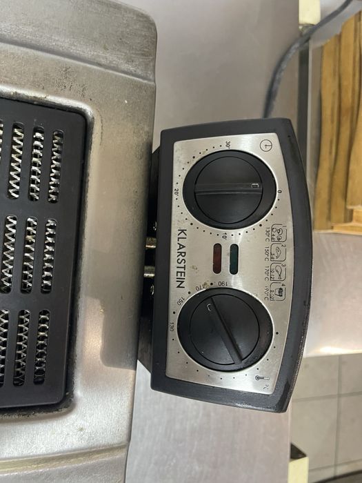 Фритюрниця Klarstein (2 кошики, 3000W) – робоча, перевірена