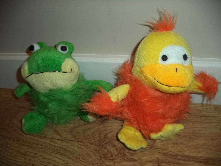 Peluches sapo e pato - com som
