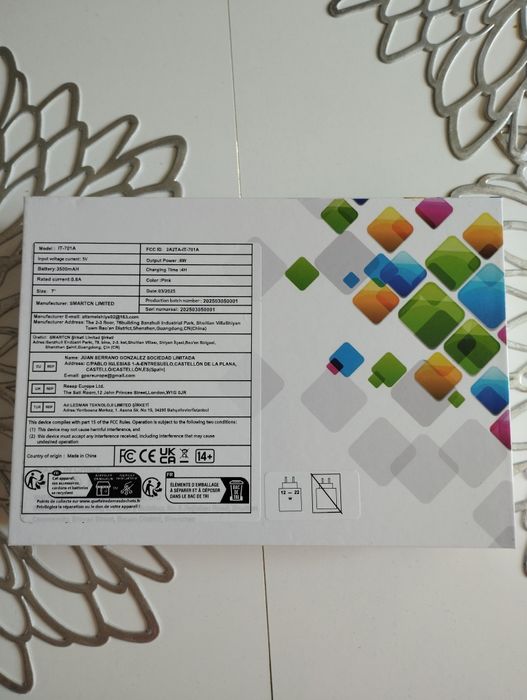 Tablet 7 calowy IT-701A