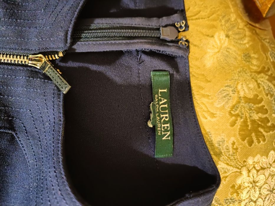 Sukienka princeska granatowa rozm. 40. Produkt z USA