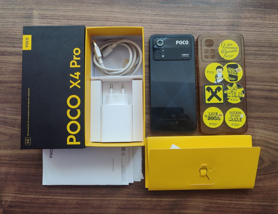 Poco X4 PRO 5G 8/256 комплект
