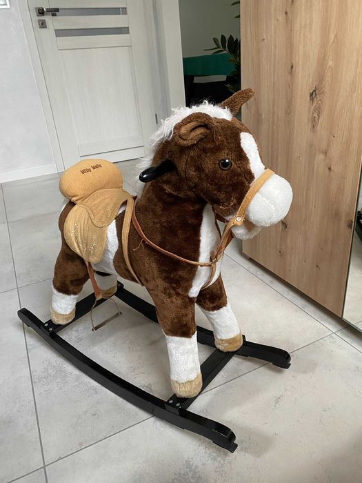 Koń konik na biegunach. Milly Mally Mustang. Dźwięk. ODBIÓR.