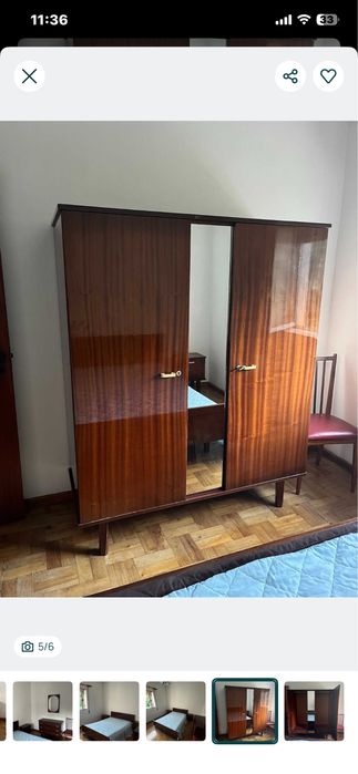 Mobilia de quarto Completa linhas direitas