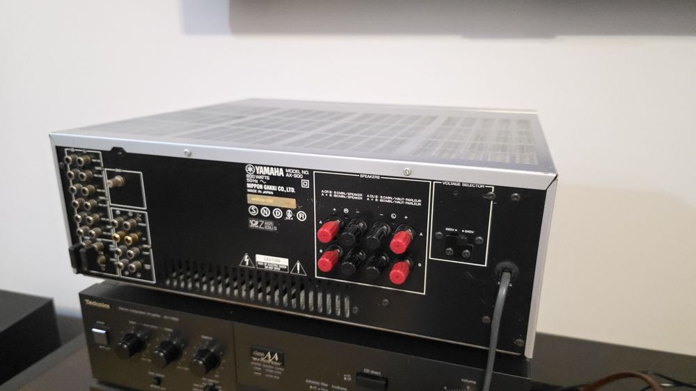 Yamaha AX-900, AX900. Sebrna. Ideał dźwięku i detalu.