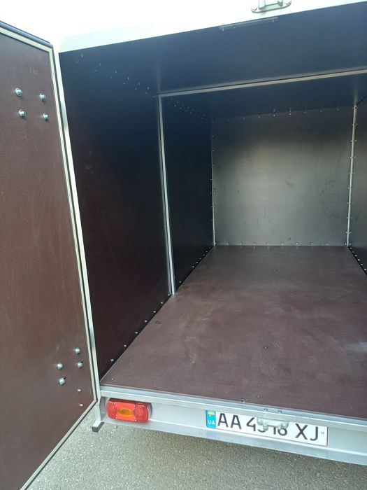 Причіп: причеп фургон 3200×1560×2000. Авто прицеп посилений легковий.