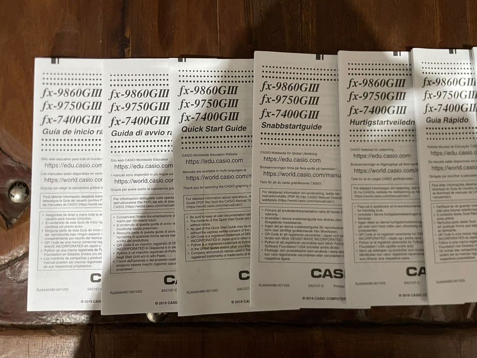 Calculadora  grafica Casio