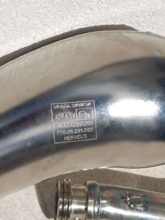 Balão de escape Ktm exc 125