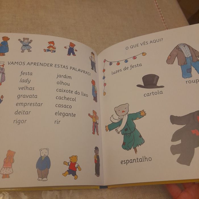 Livro com histórias para crianças