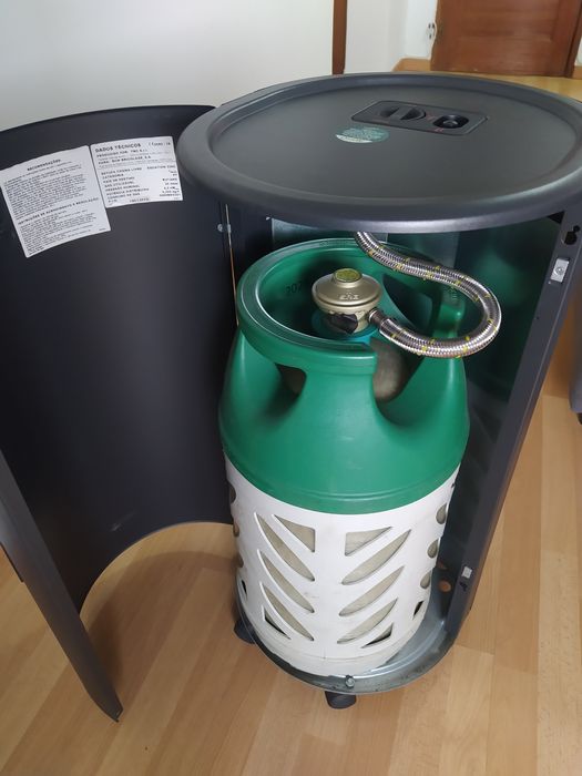 Aquecedor a Gás com A Bilha