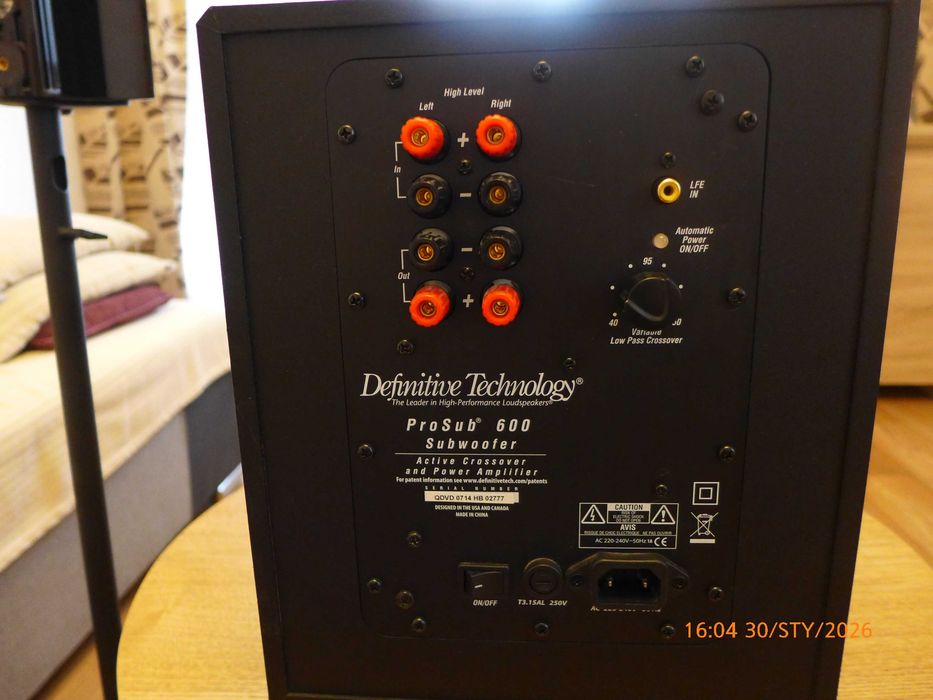 Kolumny kina domowego Definityve ProCinema 600