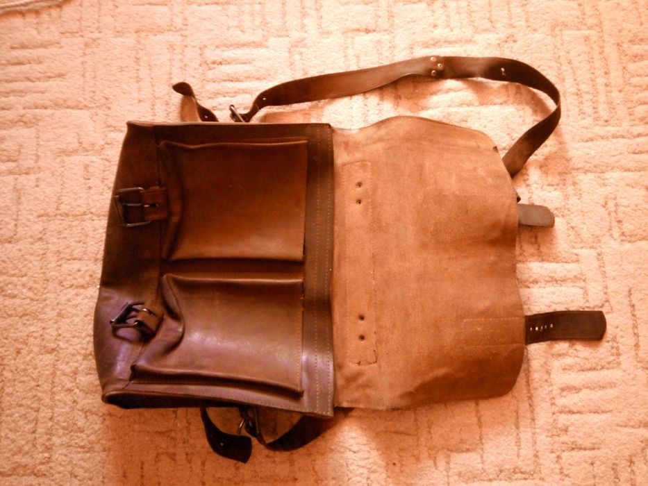 Сумка портфель кожанная *реставрация