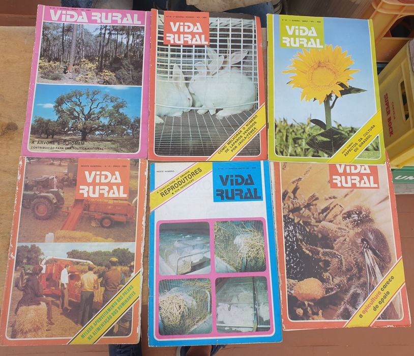 Revistas antigas Agro Animal,Vida Rural