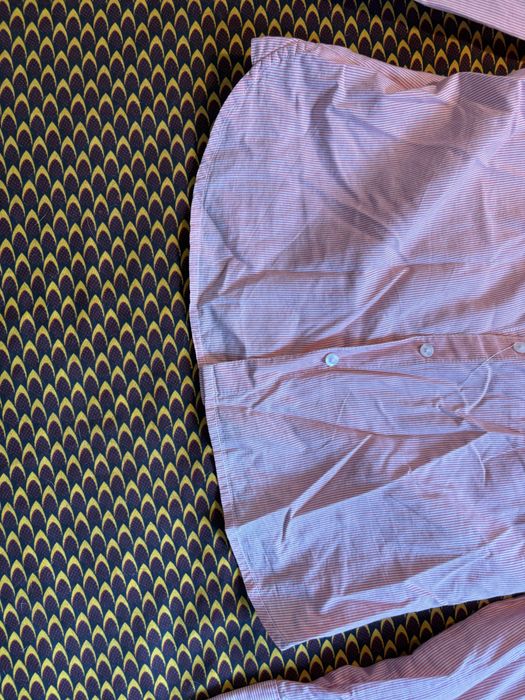 Camisa Tommy Hilfiger senhora riscas vernelha e branca