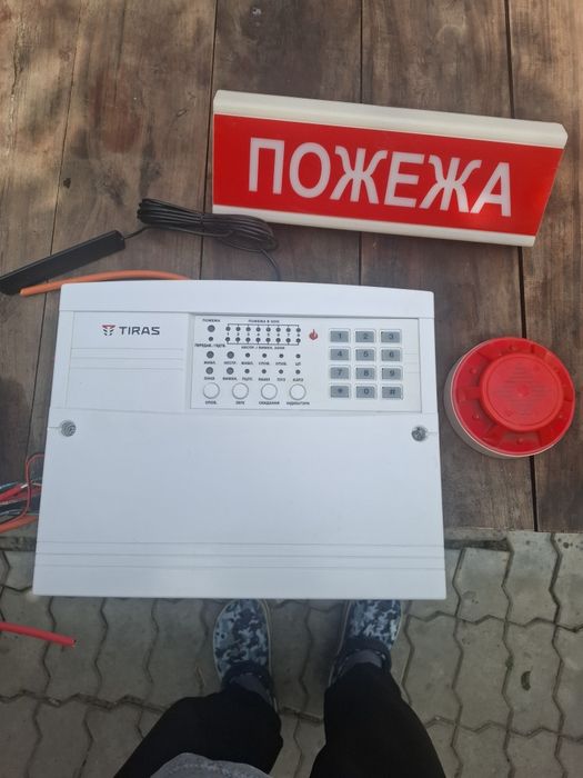 Пожежна сигналізація Тірас-8П.1