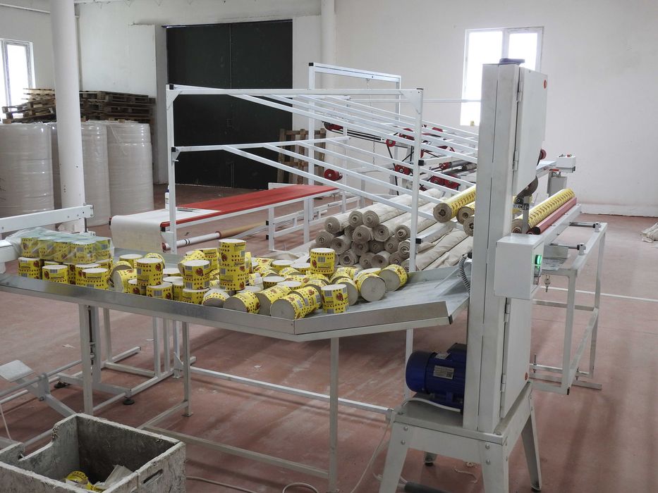 Завод по переработке  макулатуры и производства туалетной бумаги