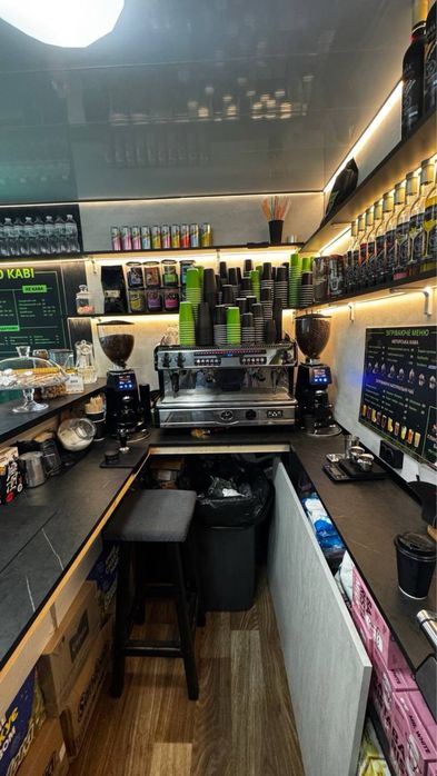 Продаж мережі кавяʼрень Осокорки Русанівка Дарницький Дніпровський рай