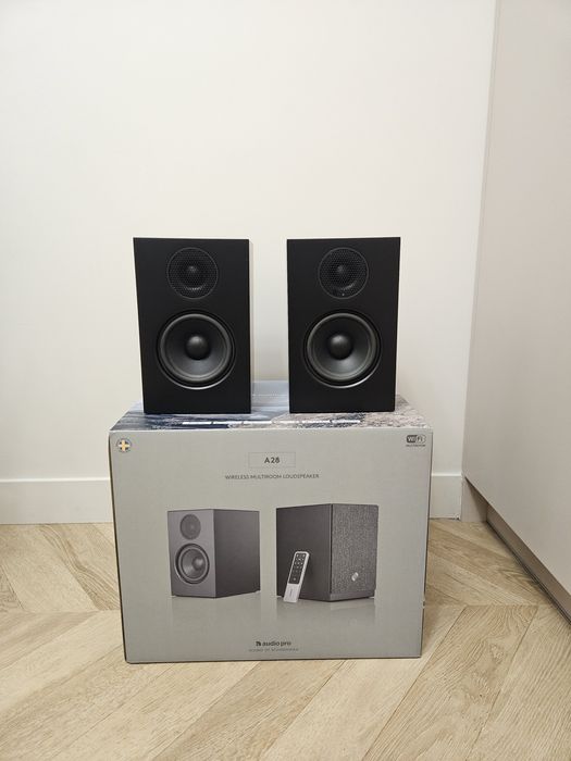 Głośniki kolumny stereo Audio Pro A28 Gwarancja audiopro czarne