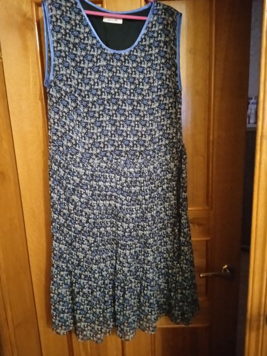 Платье шифон летне в мелкий цветочек