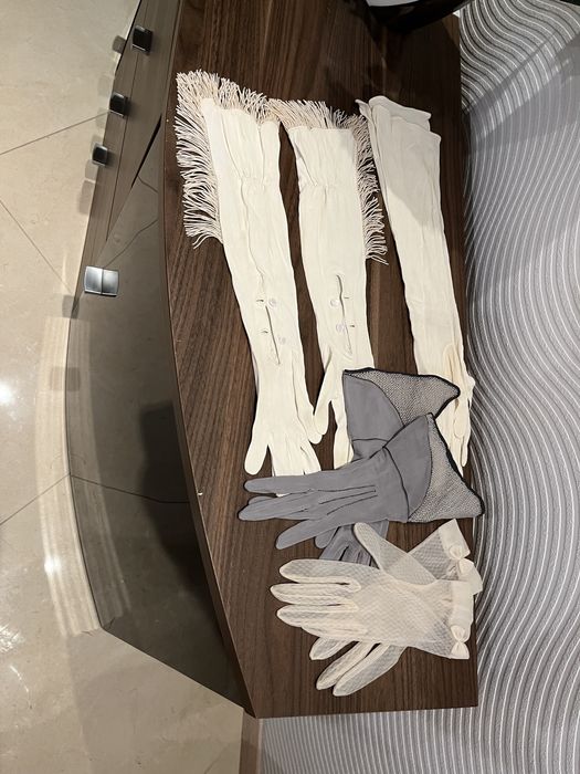 Перчатки бальные довоенные винтаж