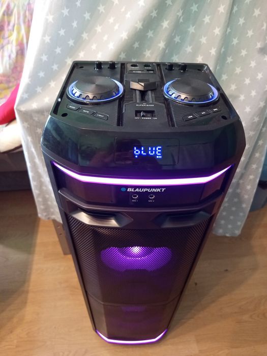 Blaupunkt PS11DB Party Speaker Bluetooth USB FM – powystawowy + zasilacz
