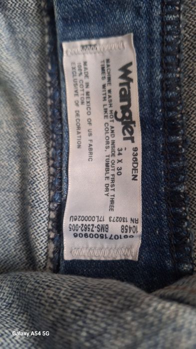 Джинсы Wrangler 936. w34 l30