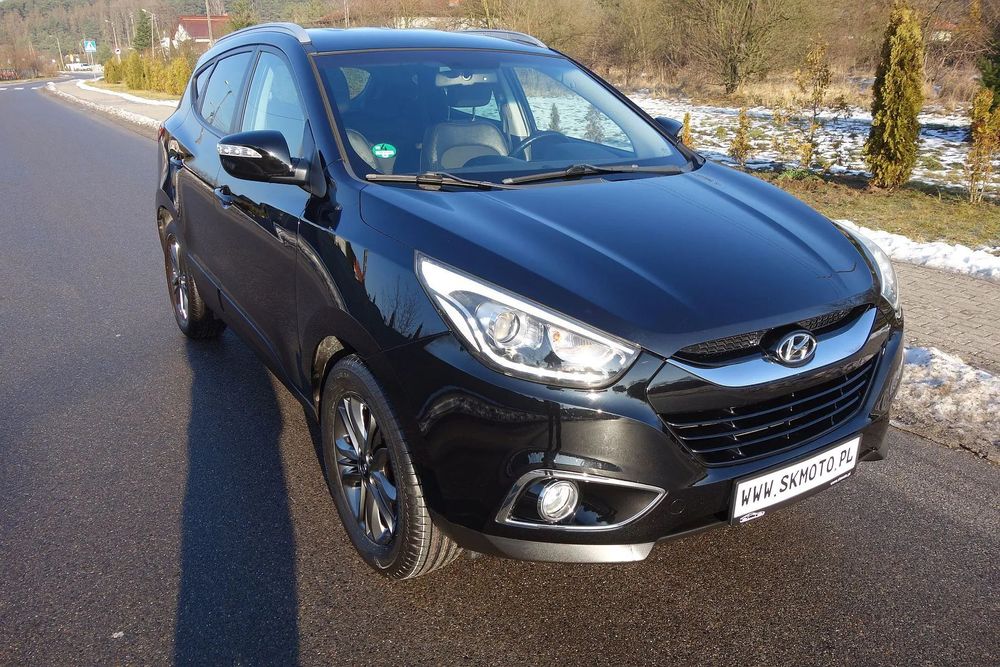 Hyundai ix35 UNIKAT, KAMERA, 1 WŁ. Duża Kolorowa Navi, Skóra, LED, Pełna hist.