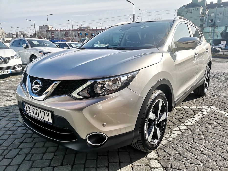 Nissan Qashqai N-Connecta 115KM Automat 2016 Rzeczywisty Niski Przebieg Kamery 360