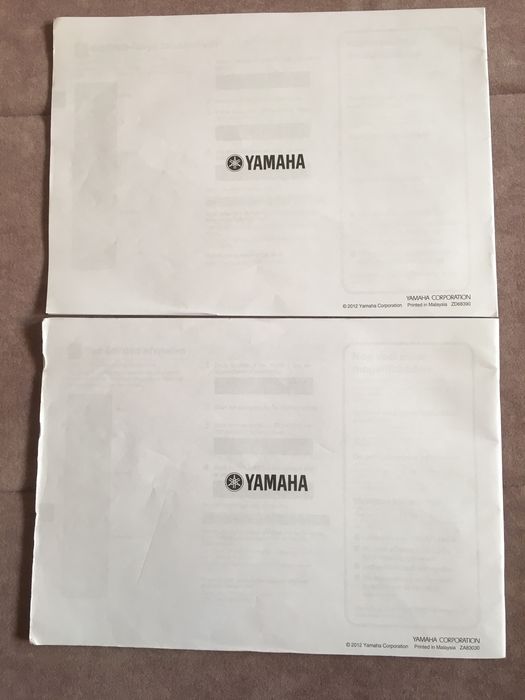 Polska Oryginalna instrukcja amplituner Yamaha RX-V773 V673 V573 V473