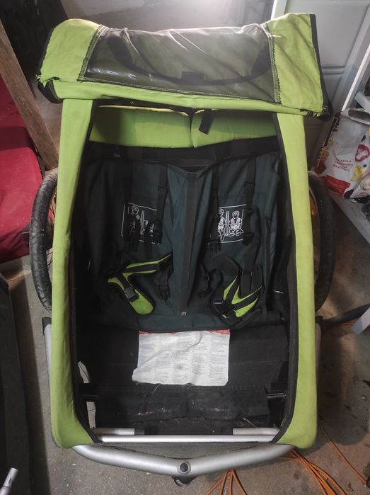 Atrelado para bicicleta/carrinho de mão (2lugares)