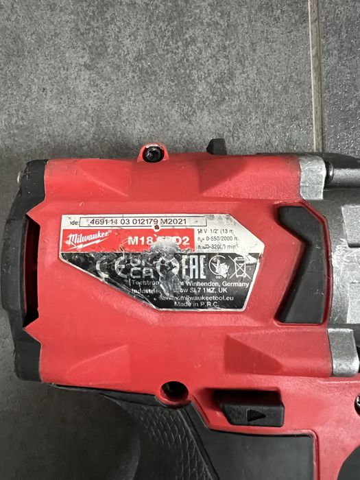 Безщіткові Акум.ударні шуруповерти Milwaukee M18 FPD 2